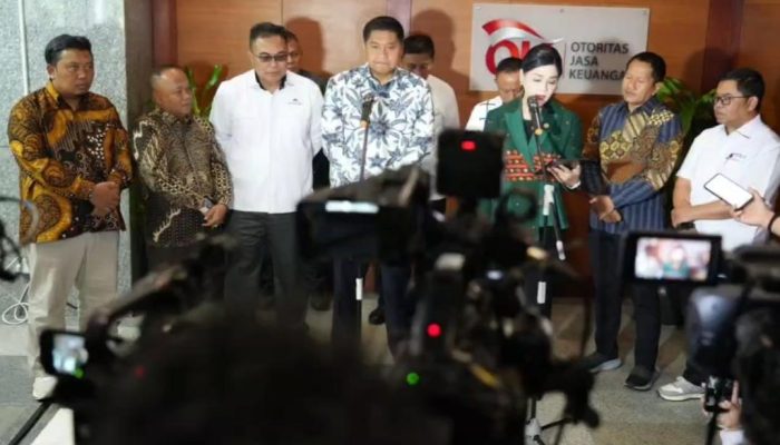 M..Syawali,S.E.,M.M. Ketua Umum DPP ASPRUMNAS Ucapkan Terima kasih kepada Ketua OJK
