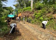 TMMD 128 Kodim 0621: Infrastruktur Desa Banyuasih Dikebut