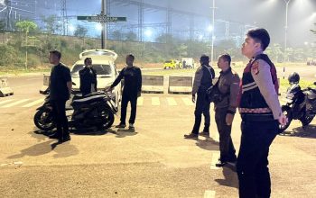 Patroli Cipta Kondisi Polsek Pagedangan Jaga Kondusifitas Wilayah di Akhir Pekan
