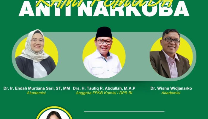 Ditjen KPM Kemkomdigi bersama Komisi I DPR Gelar Diskusi Publik Kami Pemuda Anti Narkoba 