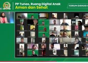 Webinar Forum Diskusi Publik PP Tunas, Ruang Digital Anak, Anak Aman dan Sehat