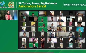 Webinar Forum Diskusi Publik PP Tunas, Ruang Digital Anak, Anak Aman dan Sehat
