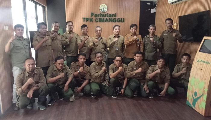 Pimpin Orientasi di TPK Cimanggu, Administratur KPH Banyumas Barat Perkuat Integritas GCG dan Soliditas Tim