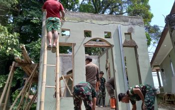 Warga Tegal Lega Ucapkan Terima Kasih atas Rehab Mushola oleh Satgas TMMD 128 Kodim 0621/Kab. Bogor