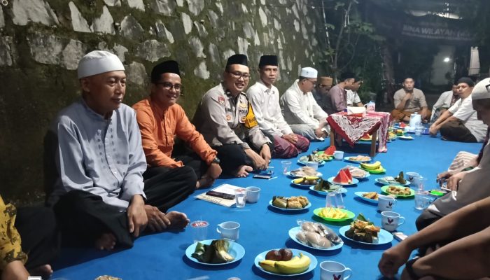 Bhabinkamtibmas Kelurahan Babakan Gelar Sambang dan Cooling System Bersama Tokoh Masyarakat