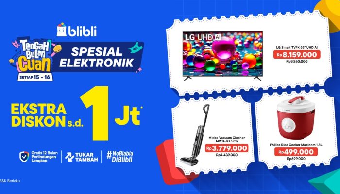 Rekomendasi 5 Jenis TV Samsung Terbaik, Garansi Resmi di Blibli