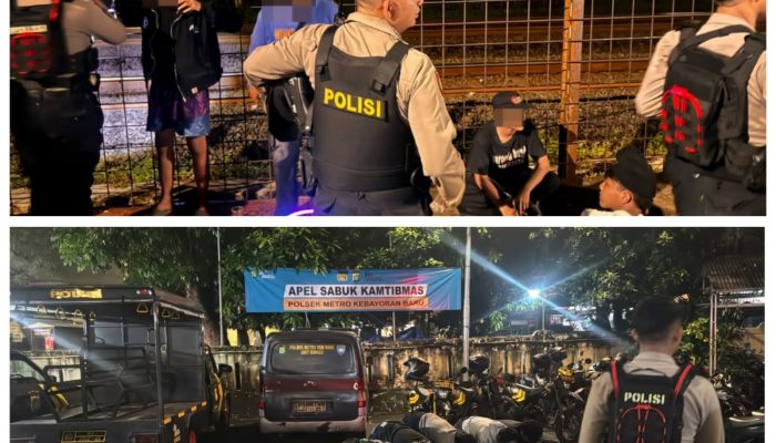 Tim 3P Polres Metro Jakarta Selatan Amankan 9 Pemuda Diduga Hendak Tawuran di Radio Dalam
