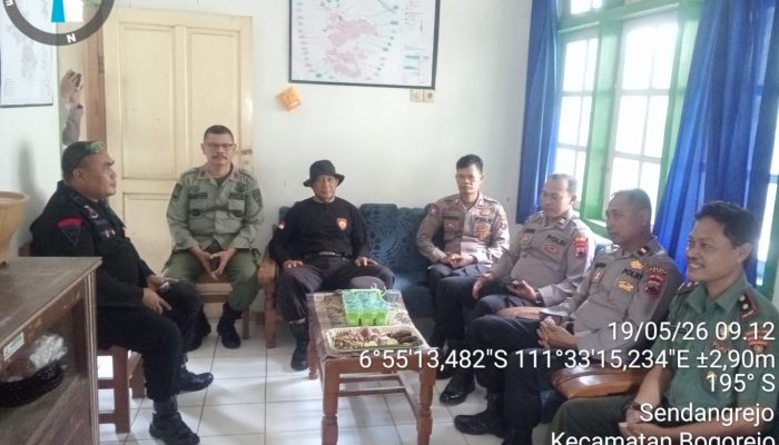Antisipasi Gangguan Keamanan Hutan, Perhutani KPH Kebonharjo Perkuat Sinergi Dengan Sat Binmas Polres Blora
