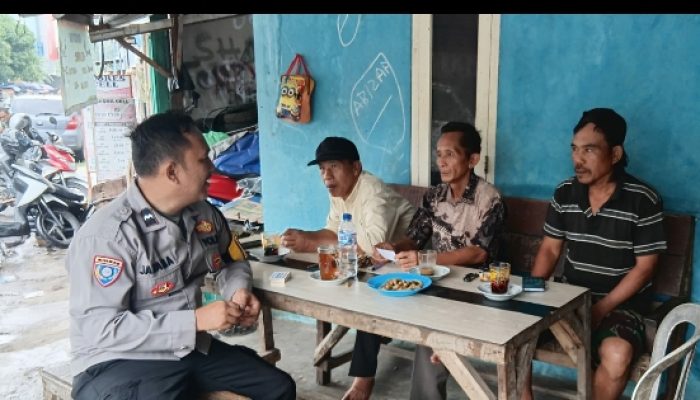 Bhabinkamtibmas Kelapa Dua Intensifkan DDS dan Cooling System, Warga Diajak Jaga Kondusifitas Lingkungan