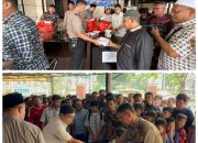 Polsek Metro Kebayoran Baru Tebar Kepedulian dan Kehangatan untuk Masyarakat Dalam Kegiatan Jum’at Berkah
