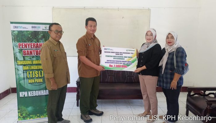 Dukung Ketahanan Pangan, KPH Kebonharjo Salurkan Bantuan TJSL Rp7,3 Juta kepada KWT Sri Rejeki