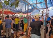 Saat Polisi Turun ke Lapangan, Qurban di Masjid Nurul Islam Berjalan Tertib
