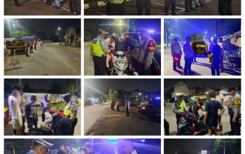 Jajaran Polsek Benda Laksanakan Razia Stasioner Dan Patroli Mobile Antisipasi Guantimbas