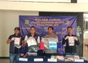 Polsek Curug Ungkap 3 Kasus Peredaran Obat Ilegal, 3 Tersangka Diamankan