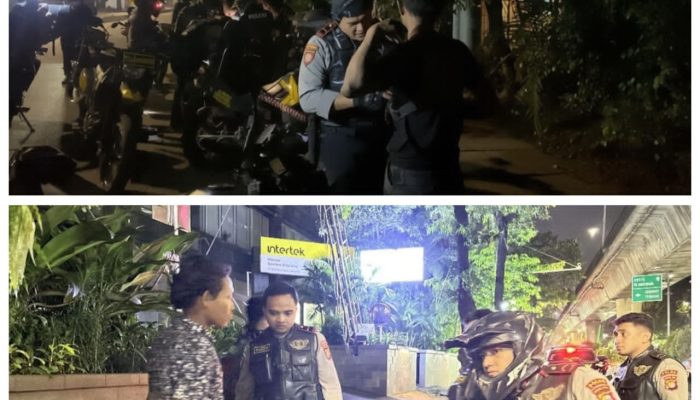 Tim Perintis Presisi Amankan 15 Orang di Jaktim, Sita 7 Celurit*