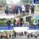 Kebersamaan di Pagi Hari, Dansat Brimob Olahraga Pagi Bersama Kapolda Kaltara Di Bandara Juwata Tarakan