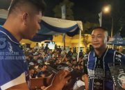 Suasana Meriah Nobar Persib di Polres Cianjur, Jadi Ajang Pererat Kebersamaan