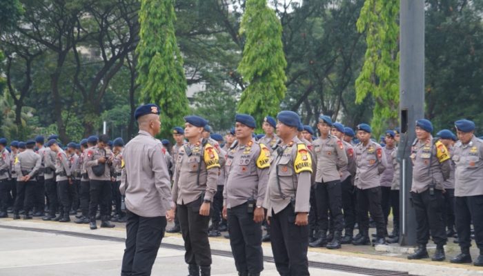 Jiwa Ragaku Demi Kemanusiaan, Brimob Kawal Aspirasi PGSI dengan Humanis