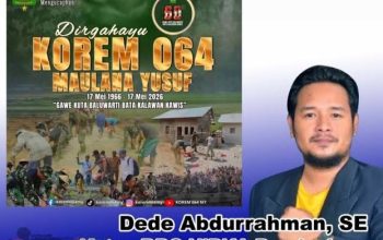 TNI Berhasil Jaga Keamanan, BPC HIPKA Apresiasi Kinerja KOREM 064/Maulana Yusuf