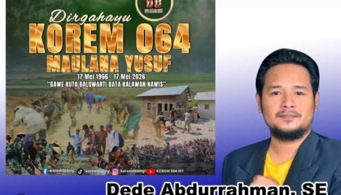 TNI Berhasil Jaga Keamanan, BPC HIPKA Apresiasi Kinerja KOREM 064/Maulana Yusuf