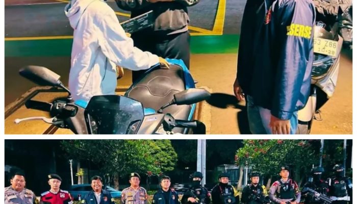 Antisipasi Gangguan Kamtibmas, Polsek Metro Kebayoran Baru Tingkatkan Operasi Cipta Kondisi Malam dan Strong Point