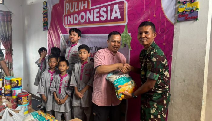 Pendidikan Lanjutan Perwira Kecabangan Infantri Gelombang 1 Gelar Baksos di Panti Asuhan PYI