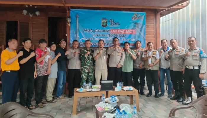 Polsek Mampang Gelar Jaga Jakarta On The Spot Untuk Serap Aspirasi Warga dan Perkuat Kamtibmas