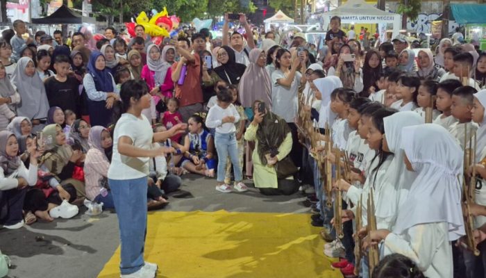 CFN Indramayu Makin Meriah, Siswa SD Tampilkan Kreasi Seni Budaya