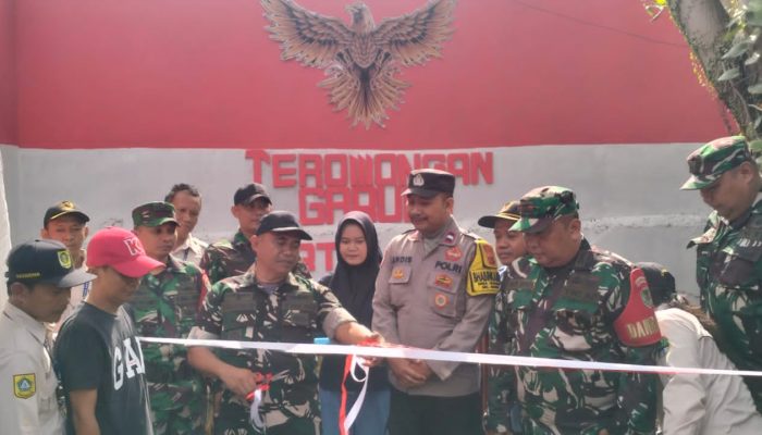 Sinergi TNI AD – Warga Kampung Pancasila Hidupkan Kembali Terowongan Garuda