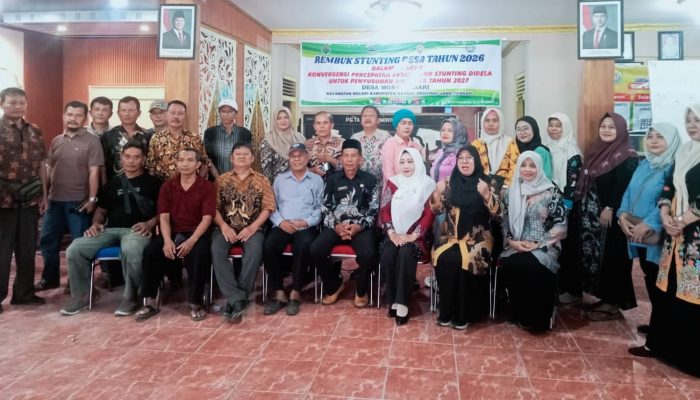 Pemerintah Desa Montongsari Bersama Kader Posyandu Terus Berupaya Untuk Mempercepat Penurunan Stunting