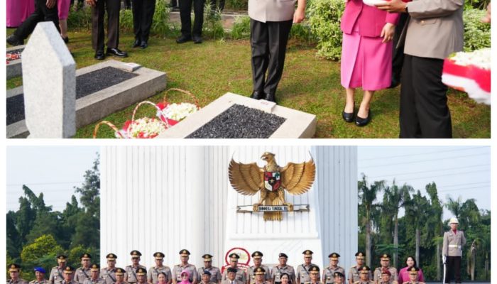 Menghormati Jasa, Melanjutkan Pengabdian: Wakapolri Pimpin Ziarah Nasional Menjelang Hari Bhayangkara ke-80