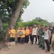 Perkuat Sinergi Kamtibmas, Bhabinkamtibmas dan Babinsa Desa Babat Gotong Royong Bersama Warga