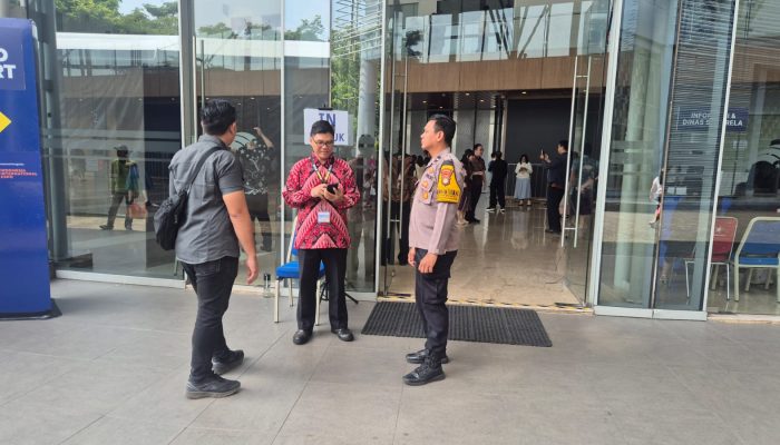 Polsek Pagedangan Kawal Ribuan Jemaat dalam Ibadah Saksi-Saksi Yehuwa di ICE BSD