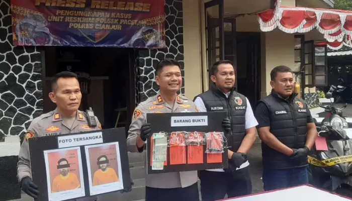 Akhir Aksi Komplotan Curanmor Cianjur-Bogor-Bandung, 23 Motor Disita