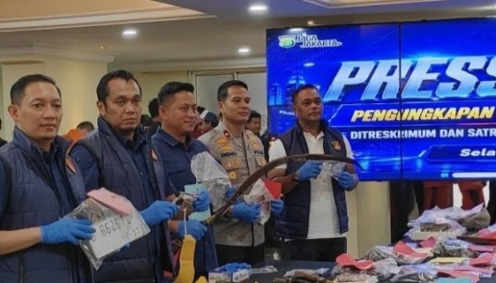 Ribuan Pelaku Kejahatan Jalanan Diringkus Polisi, pada Periode Januari-Juni 2026