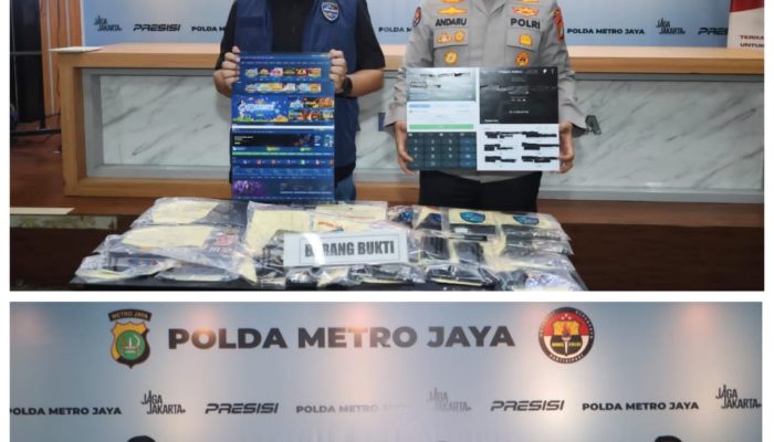 Polda Metro Jaya Ungkap Sindikat Judi Online 1XBET, Empat Tersangka Diamankan