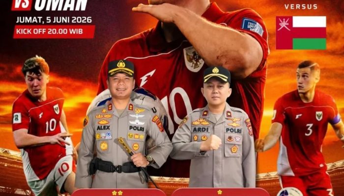 Ayo Nobar di Polres Cianjur! Dukung Perjuangan Timnas Indonesia Hadapi Oman