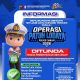 Meski Ditunda, Polres Cianjur Ingatkan Pentingnya Keselamatan Berkendara