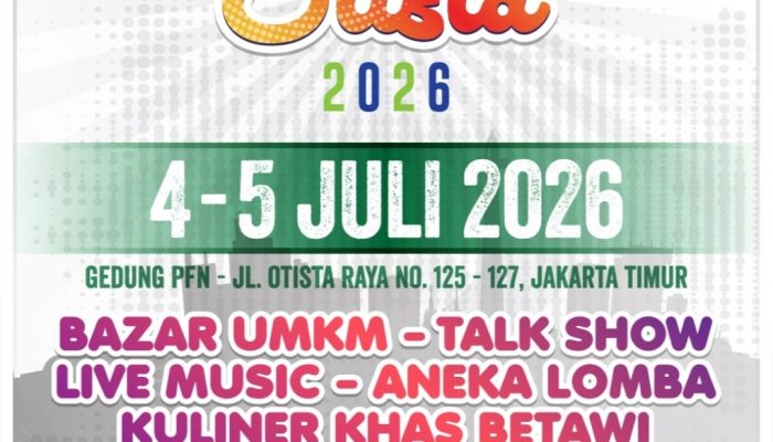 Festival “Hajatan Otista ke 2 Tahun 2026 Menghadirkan Pesona Budaya Betawi di PFN, Warga Jakarta Timur Diajak Rayakan Kekayaan Tradisi