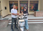 Operasi Berantas Jaya : Polsek Legok Kembalikan Dua Motor Hasil Ungkap Kasus Curanmor kepada Korban