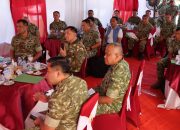 Dandim 0715 Kendal Dampingi Menteri Pertahanan RI Berkunjung di Batalyon Infanteri Teritorial Pembangunan (Yonif TP) 935/Satria Bahurekso 
