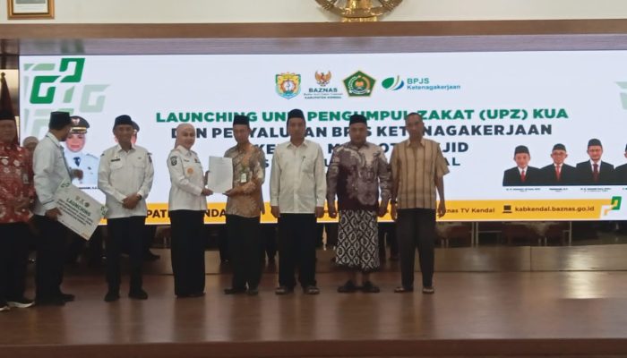 BAZNAS Kabupaten Kendal Luncurkan Unit Pengumpul Zakat (UPZ) di KUA