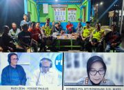 Dukung Program Polda Jateng, Polsek Sidareja Gelar Ronda Malam Bersama Warga Lewat Zoom Meeting