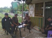 Himbau Kamtibmas Demi Terjaganya Keamanan yang Kondusif, Bhabinkamtibmas Sambangi Security TPU Srengseng Sawah