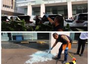 Kaca Kantor BGN Pecah, Polisi: Dugaan Awal Faktor Cuaca Panas