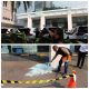 Kaca Kantor BGN Pecah, Polisi: Dugaan Awal Faktor Cuaca Panas