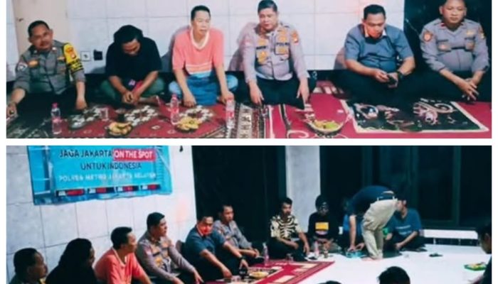 Polsek Kebayoran Lama Gelar Jaga Jakarta On The Spot di RW.06 Cipulir