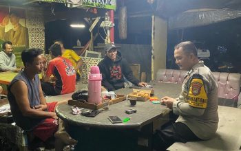 Bhabinkamtibmas Sukabakti Sambangi Pos Kamling, Perkuat Program Jaga Jakarta+ On The Spot