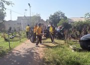 Aksi Bersih Lingkungan di Curug Kulon, Polisi dan Warga Gotong Royong Ciptakan Lingkungan Sehat