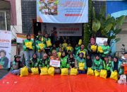 Milad ke-28 Rumah Zakat, Bingkisan Muharam dan GASPOL Bikin Bahagia Pengemudi Ojol di Tangerang Selatan